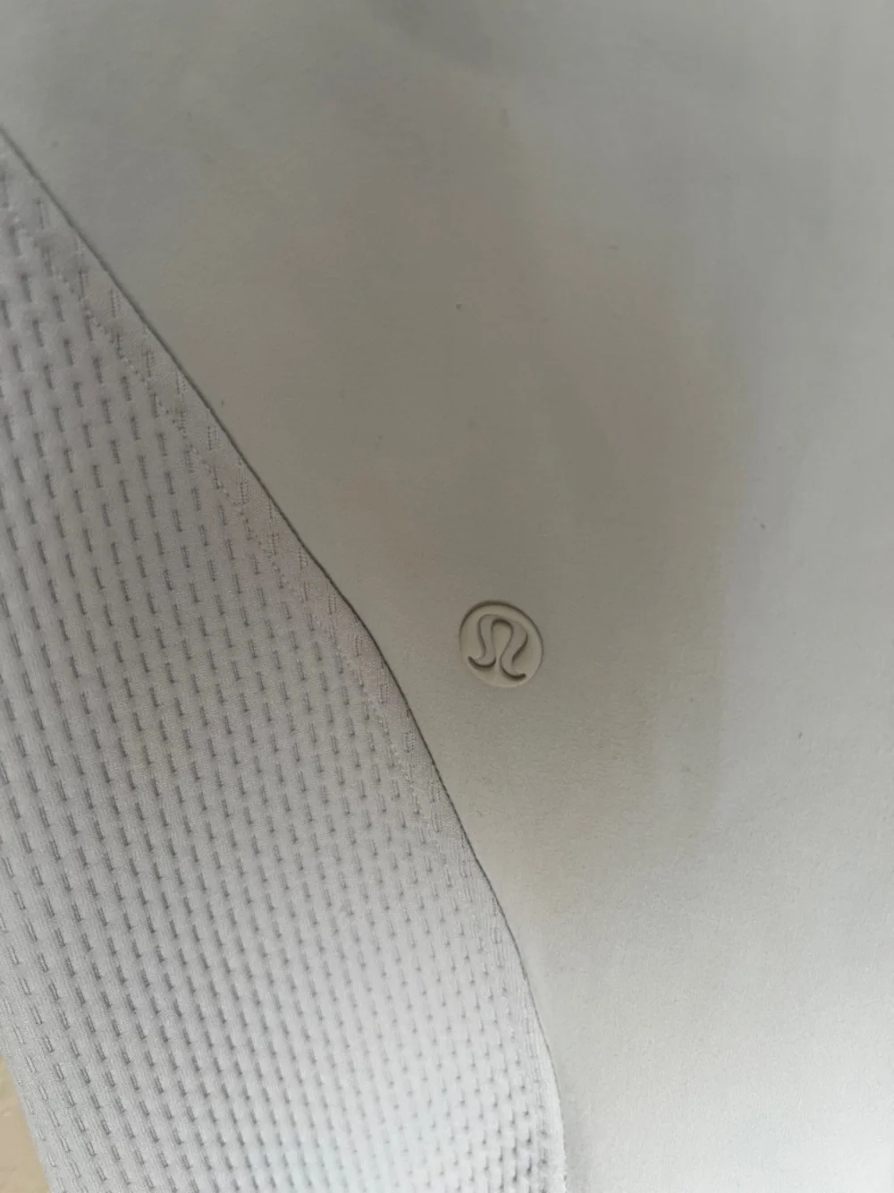 Lululemon ivory mixed fabric relaxed taper pants - Picture 6 of 10